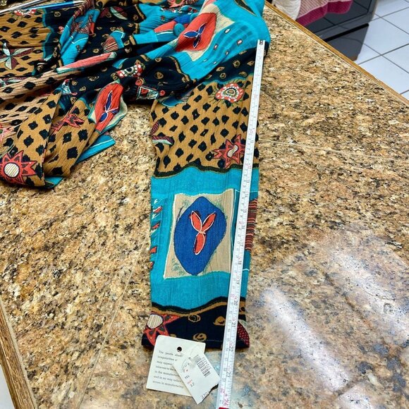 MJ Carroll Women Multicolor Lightweight Long Sleeve Jacket Blazer Coat Sz M NWT - Picture 9 of 12